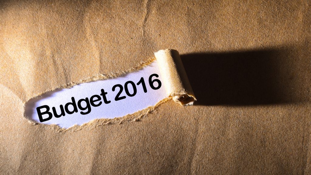 The Federal Budget 2016