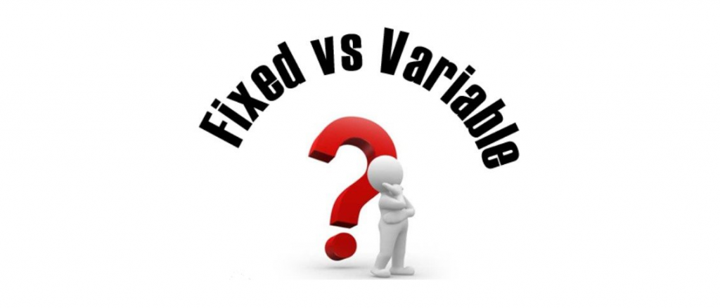Fixed vs variable home loans